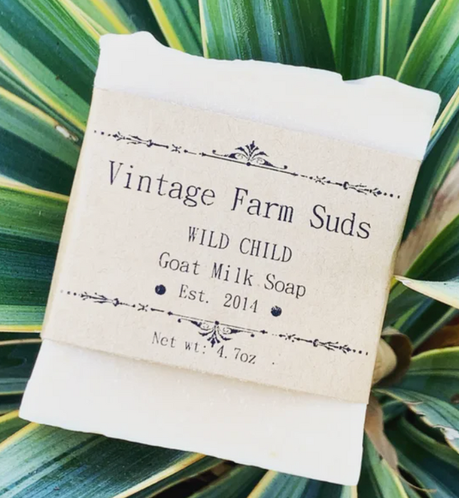 Wild Child Goats milk soap