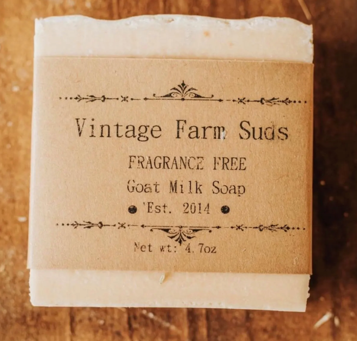 Unscented Goats milk soap